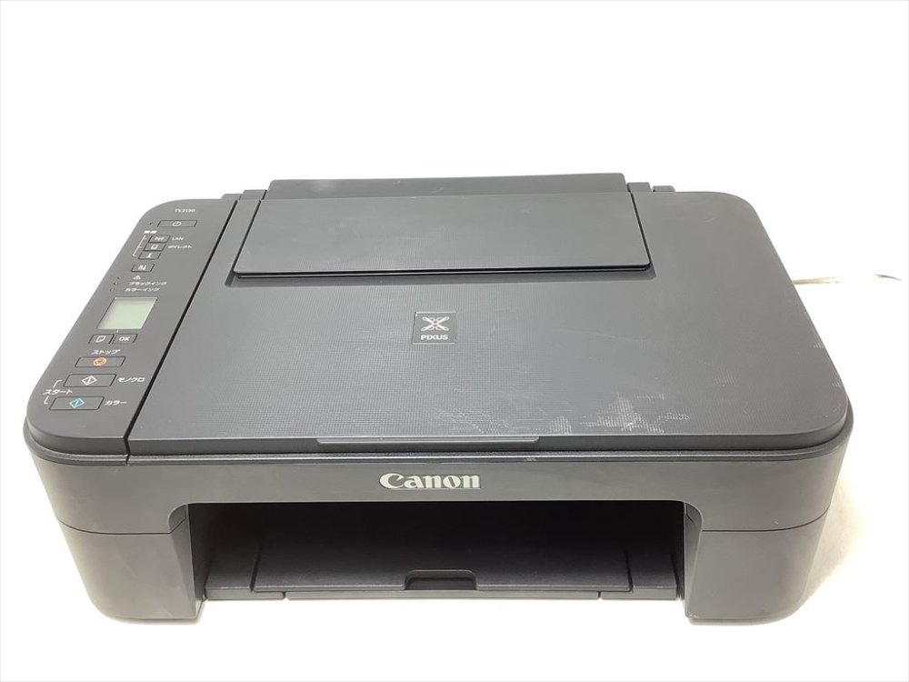 【中古】キヤノン インクジェット複合機TS3130 BLACK PIXUSTS3130BK