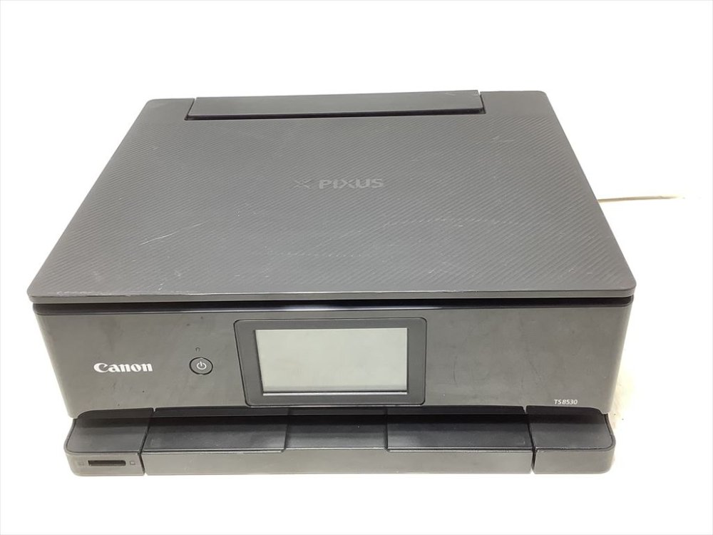 【中古】Canon 印刷工 A4インクジェット練りあわせる機 PIXUS TS8530 黒いこと 2021年模範例 テレ細工物向け 6色・独立独行型・相応うインキBCI-330/331続きもの