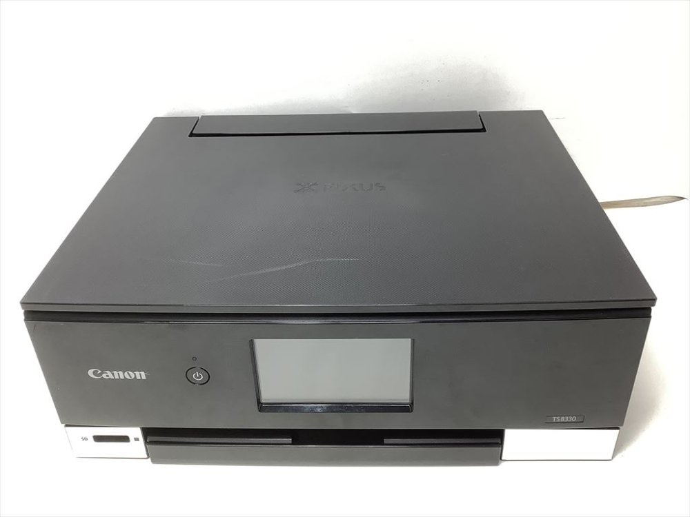 【中古】旧模範例 Canon 印刷工 A4インクジェット練りあわせる機 PIXUS TS8330 黒いこと