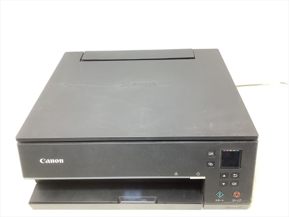 【中古】Canon 印刷工 A4インクジェット練りあわせる機 PIXUS TS7430 黒いこと 2020年模範例 テレ細工物向け 普通