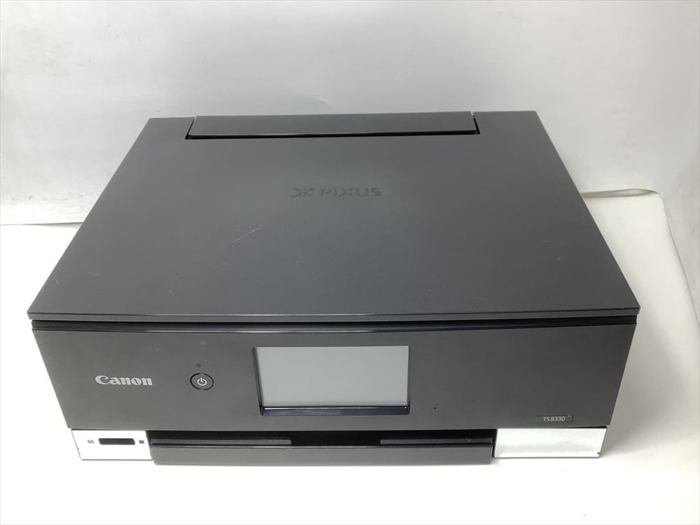 【中古】旧模範例 Canon 印刷工 A4インクジェット練りあわせる機 PIXUS TS8330 黒いこと