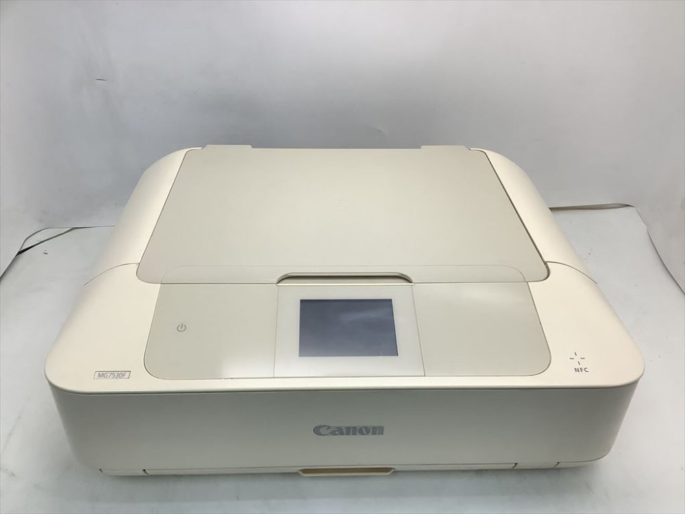 【中古】Canon キヤノンインクジェット練りあわせる機 PIXUSMG7530F エクリエベージュ