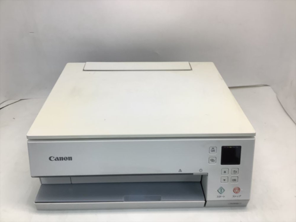 【中古】Canon 印刷工 A4インクジェット練りあわせる機 PIXUS TS7430 白いこと 2020年模範例 テレ細工物向け 普通