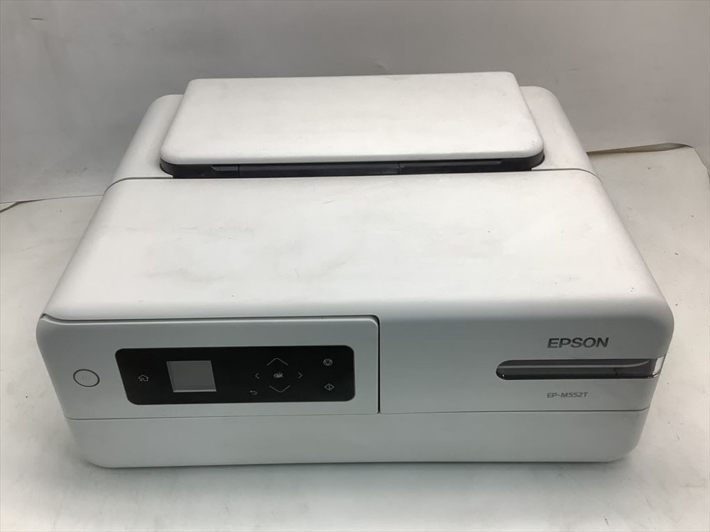【中古】エプソン 印刷工 エコ貯蔵タンク積み上げる A4色つやインクジェット練りあわせる機 EP-M552T1 2019年模範例 第八芸術質問用紙真四角 20枚入 書き付け容器に並べる非同梱模範例