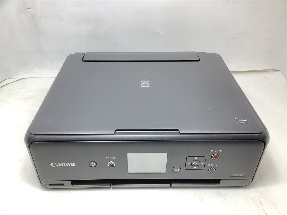 【中古】旧モデル Canon インクジェットプリンター複合機 TS5030 BK ブラック