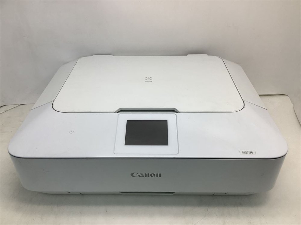 【中古】旧モデル Canon キヤノン インクジェット複合機 PIXUS MG7130 WH
