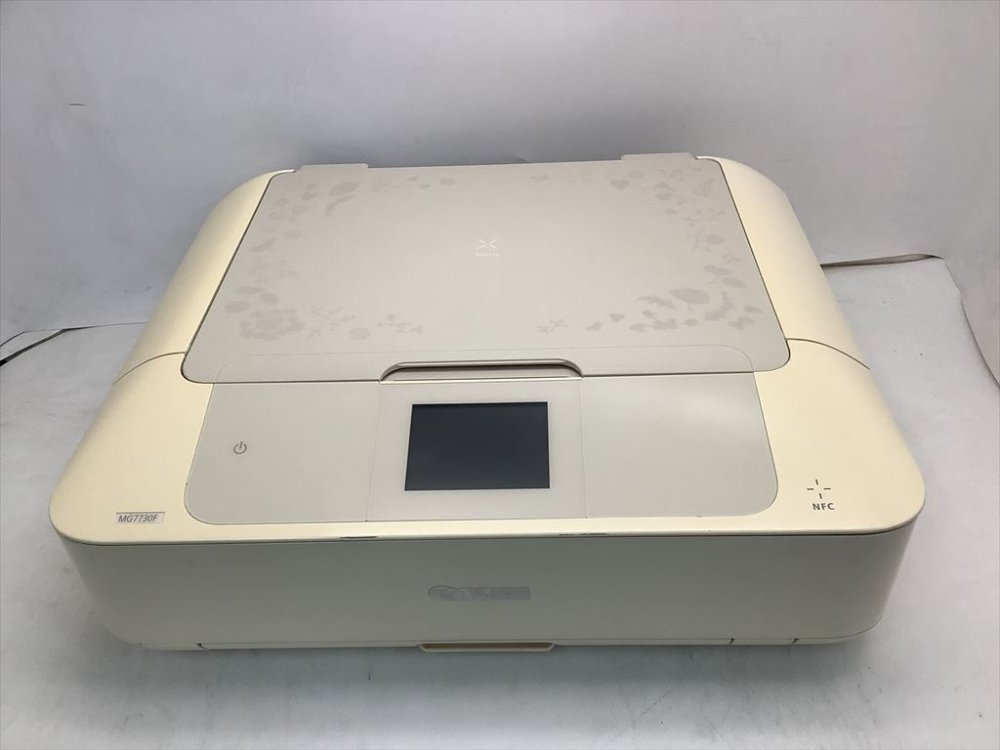 【中古】Canon キヤノン インクジェット練りあわせる機 ピクサスアトリエ PIXUSMG7730F エクリュベージュ