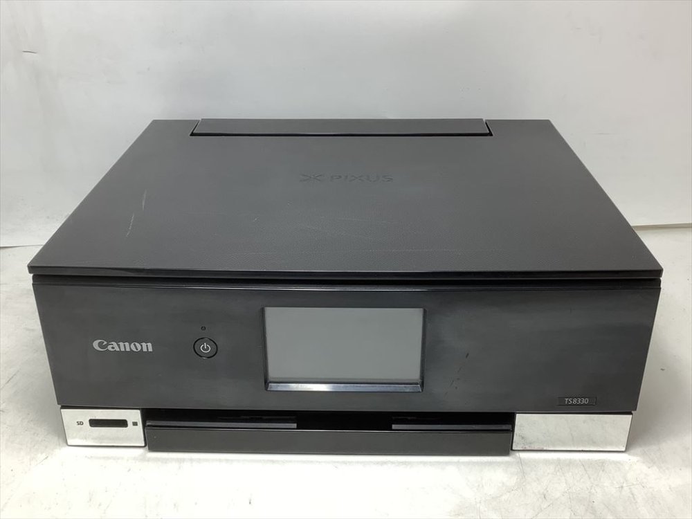 【中古】旧模範例 Canon 印刷工 A4インクジェット練りあわせる機 PIXUS TS8330 黒いこと