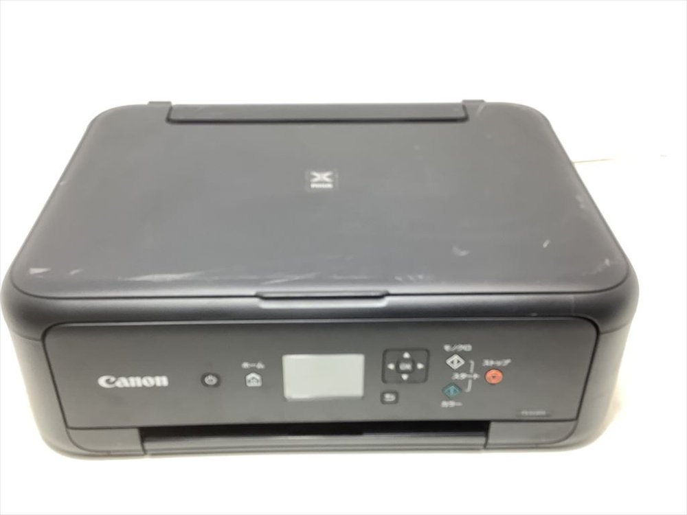 【中古】Canon プリンター A4インクジェット複合機 PIXUS TS5130S ブラック 2018年モデル