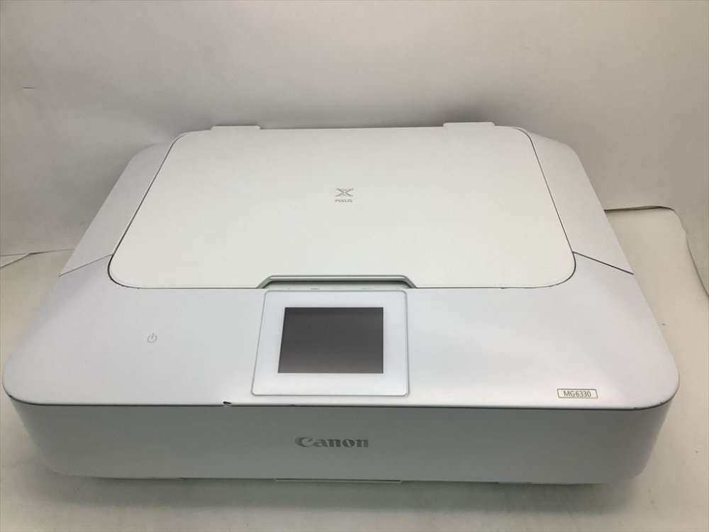 【中古】Canon インクジェット複合機 PIXUS MG6330 ホワイト