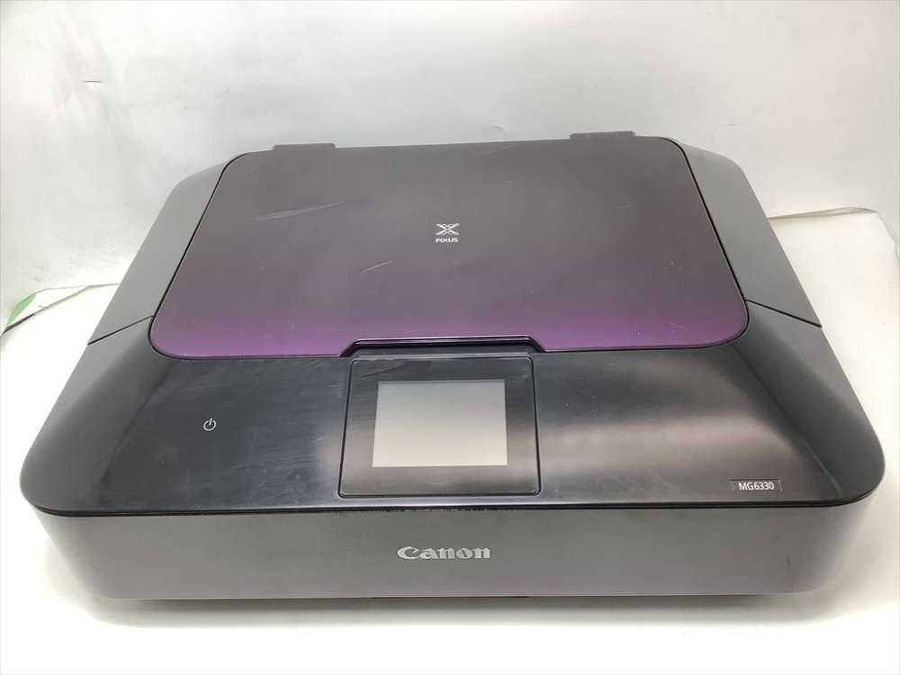 中古】Canon インクジェット複合機 PIXUS MG6330 パープル