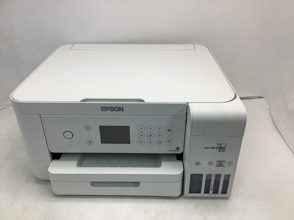 【中古】エプソン a 4 色つや 刷り上げる 相応う エコ 貯蔵タンク 積み上げる インクジェット 印刷者 練りあわせる 機 白いこと epson ew m 630 tw