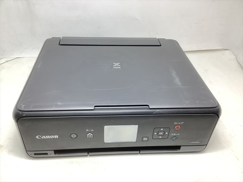 【中古】旧モデル Canon インクジェットプリンター複合機 TS5030 BK ブラック