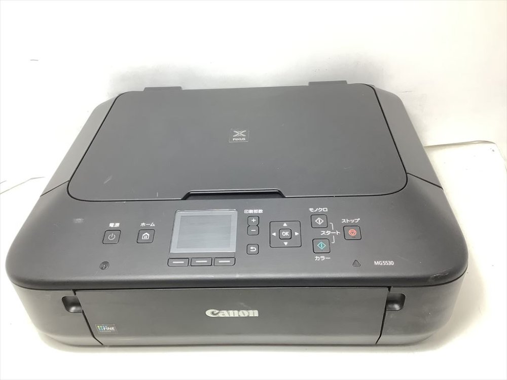 【中古】Canon キヤノン インクジェット複合機 PIXUS MG5530 BK