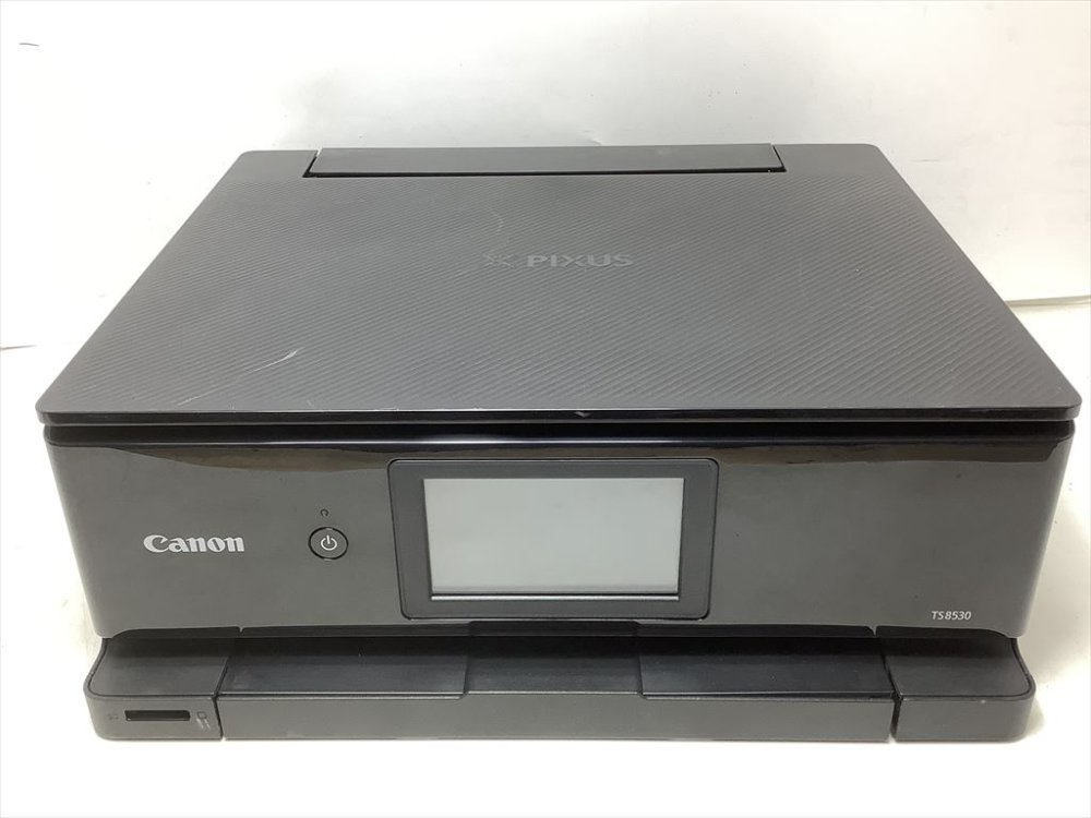 【中古】Canon 印刷工 A4インクジェット練りあわせる機 PIXUS TS8530 黒いこと 2021年模範例 テレ細工物向け 6色・独立独行型・相応うインキBCI-330/331続きもの