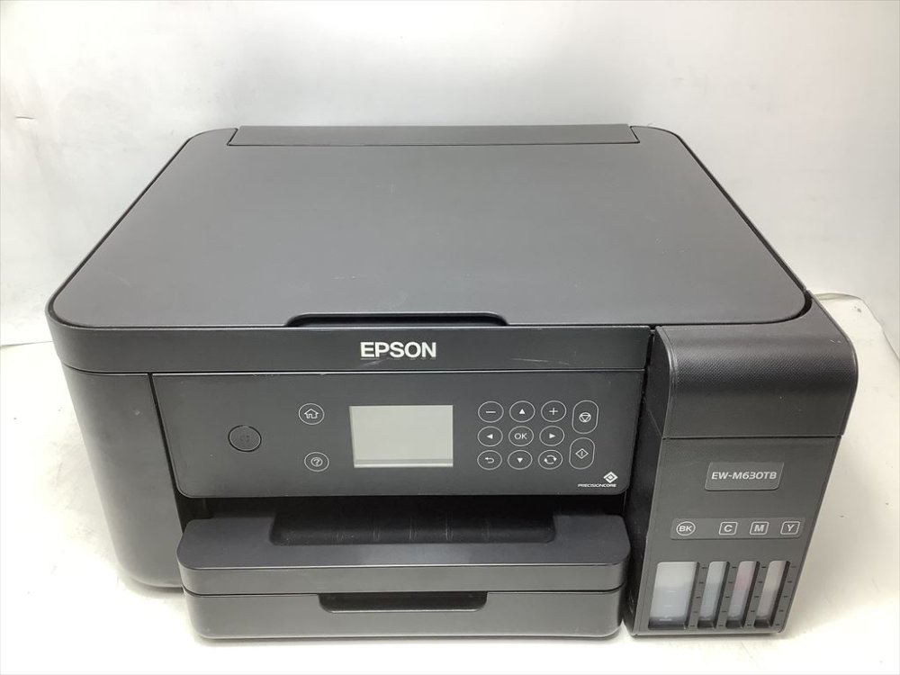 【中古】エプソン A4カラープリント対応 エコタンク搭載 インクジェット複合機（ブラック）EPSON EW-M630TB