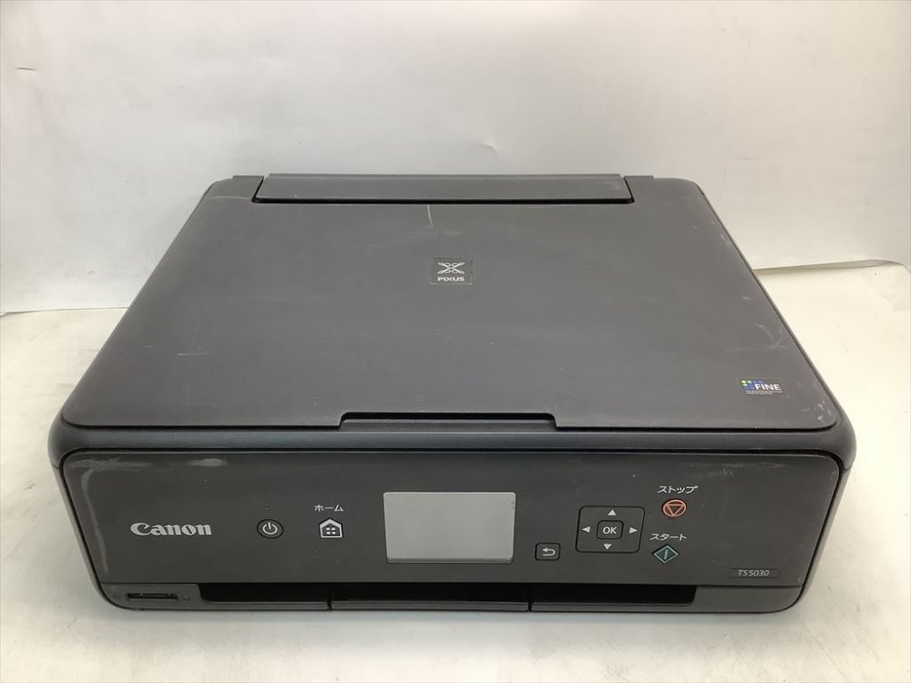 【中古】旧モデル Canon インクジェットプリンター複合機 TS5030 BK ブラック