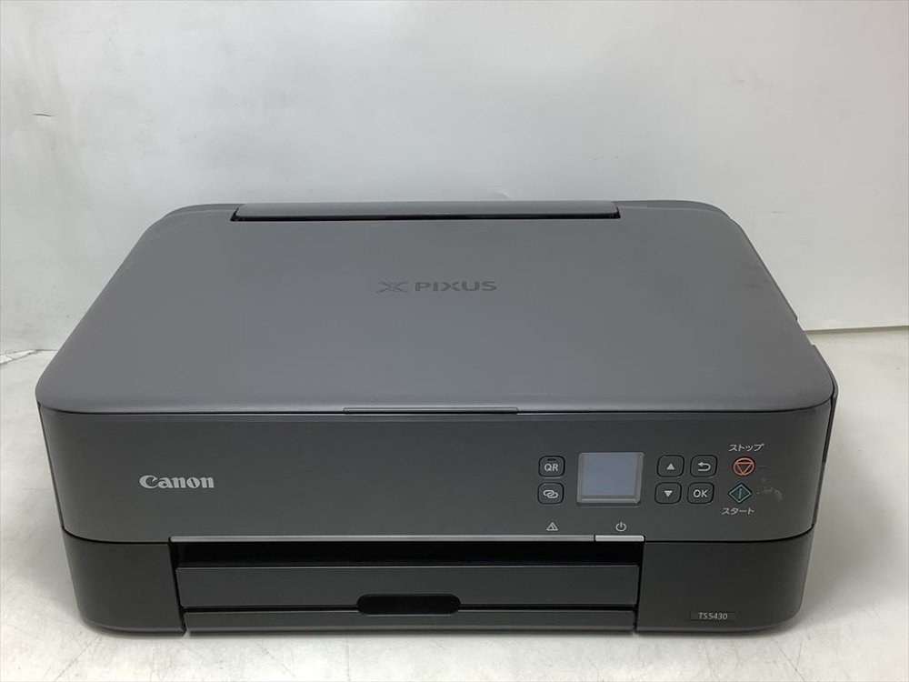 【中古】キヤノン Canon 印刷機 A4インクジェット結びあわせる機 PIXUS TS5430 黒いこと 2021年青写真 テレ細工物向け 4色・原則として型・相応うインキBC-360/361つづき物