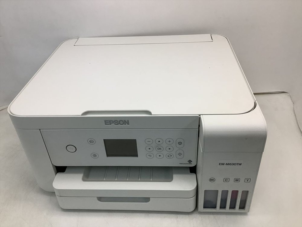 【中古】エプソン a 4 色つや 刷り上げる 相応う エコ 貯蔵タンク 積み上げる インクジェット 印刷者 練りあわせる 機 白いこと epson ew m 630 tw