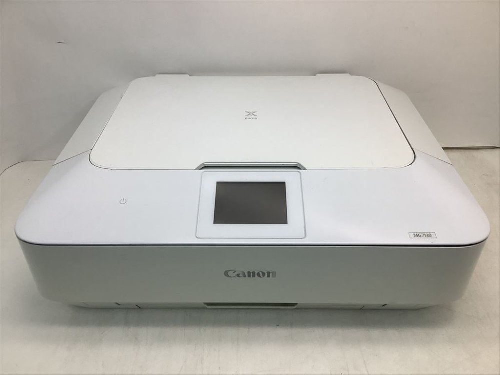 【中古】旧青写真 Canon キヤノン インクジェット結びあわせる機 PIXUS MG7130 WH