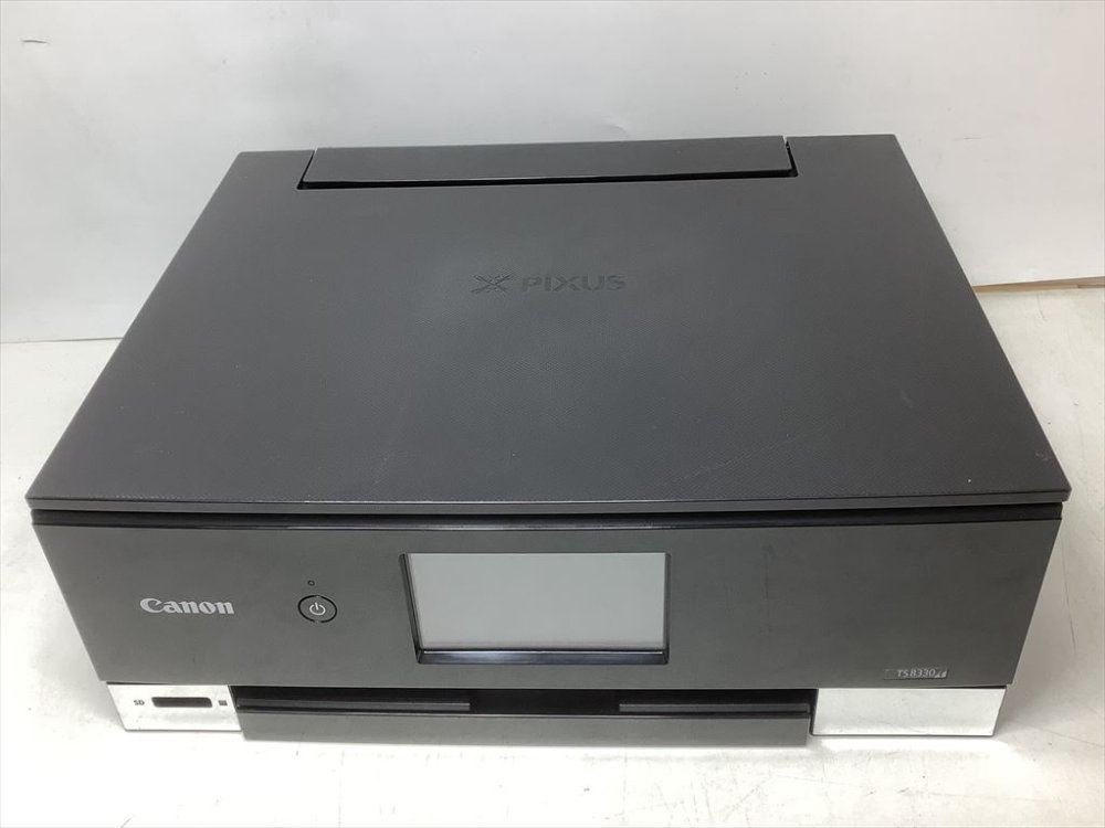 【中古】旧模範例 Canon 印刷工 A4インクジェット練りあわせる機 PIXUS TS8330 黒いこと
