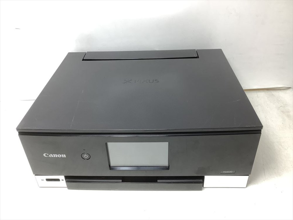 【中古】旧模範例 Canon 印刷工 A4インクジェット練りあわせる機 PIXUS TS8330 黒いこと