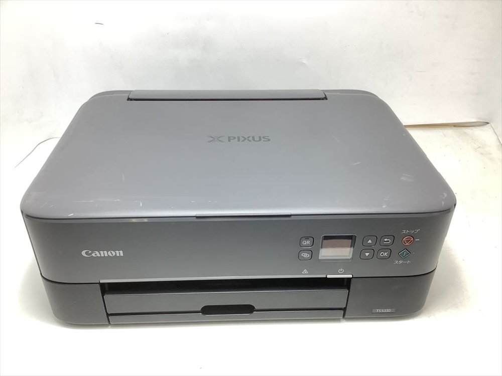 【中古】Canon 印刷工 A4インクジェット練りあわせる機 PIXUS TS5330 黒いこと 2019年模範例 テレ細工物向け