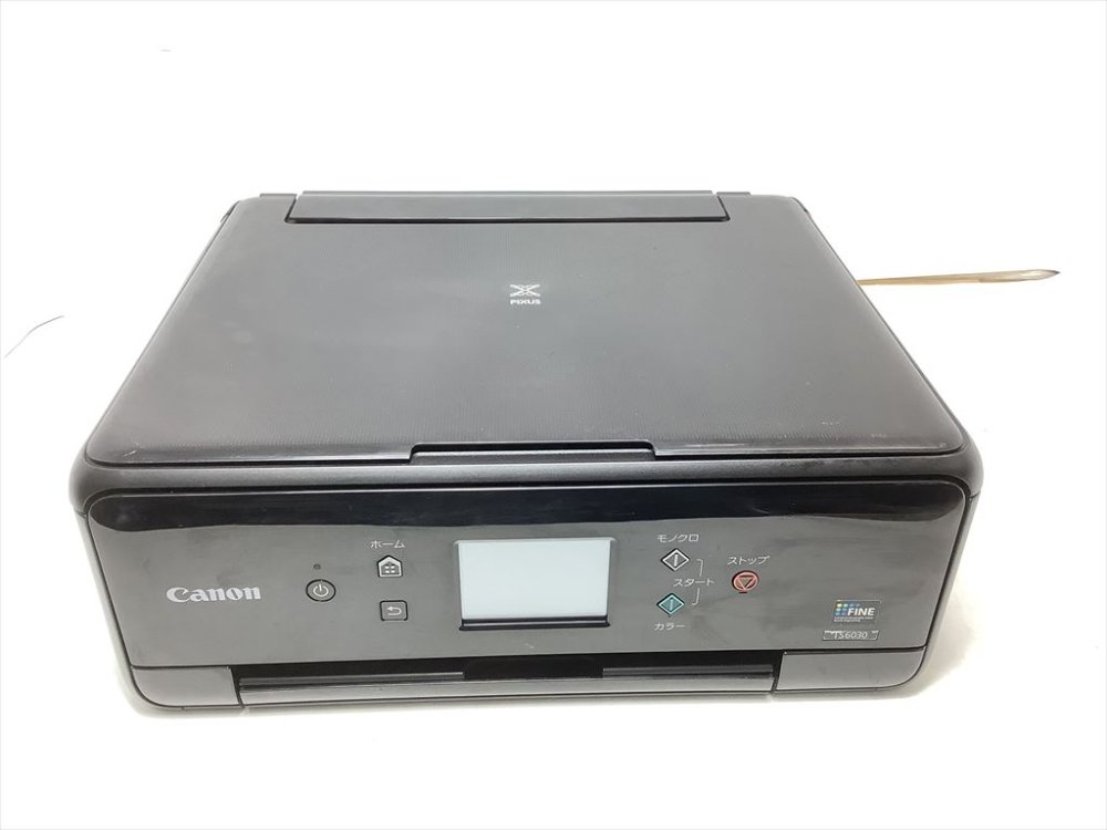 【中古】旧模範例 Canon インクジェット印刷工練りあわせる機 TS6030 BK 黒いこと