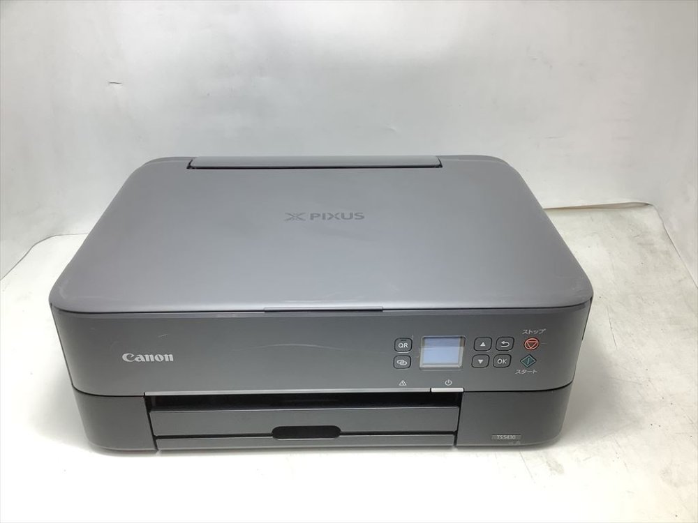 【中古】キヤノン Canon 印刷工 A4インクジェット練りあわせる機 PIXUS TS5430 黒いこと 2021年模範例 テレ細工物向け 4色・押し並べて型・相応うインキBC-360/361続きもの