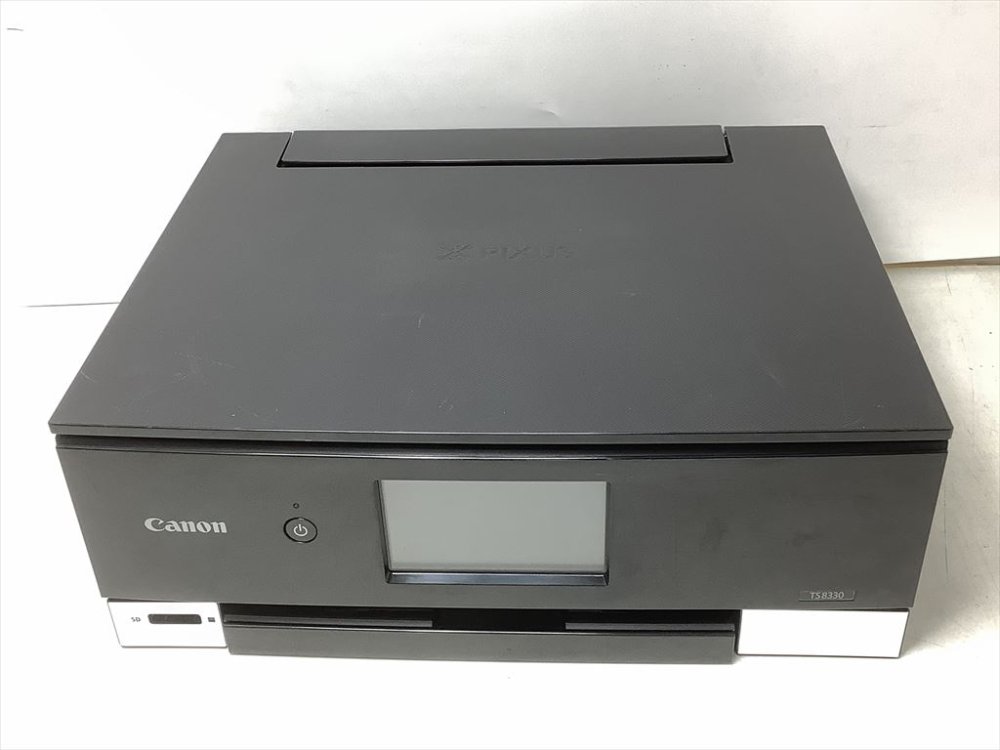 【中古】旧模範例 Canon 印刷工 A4インクジェット練りあわせる機 PIXUS TS8330 黒いこと