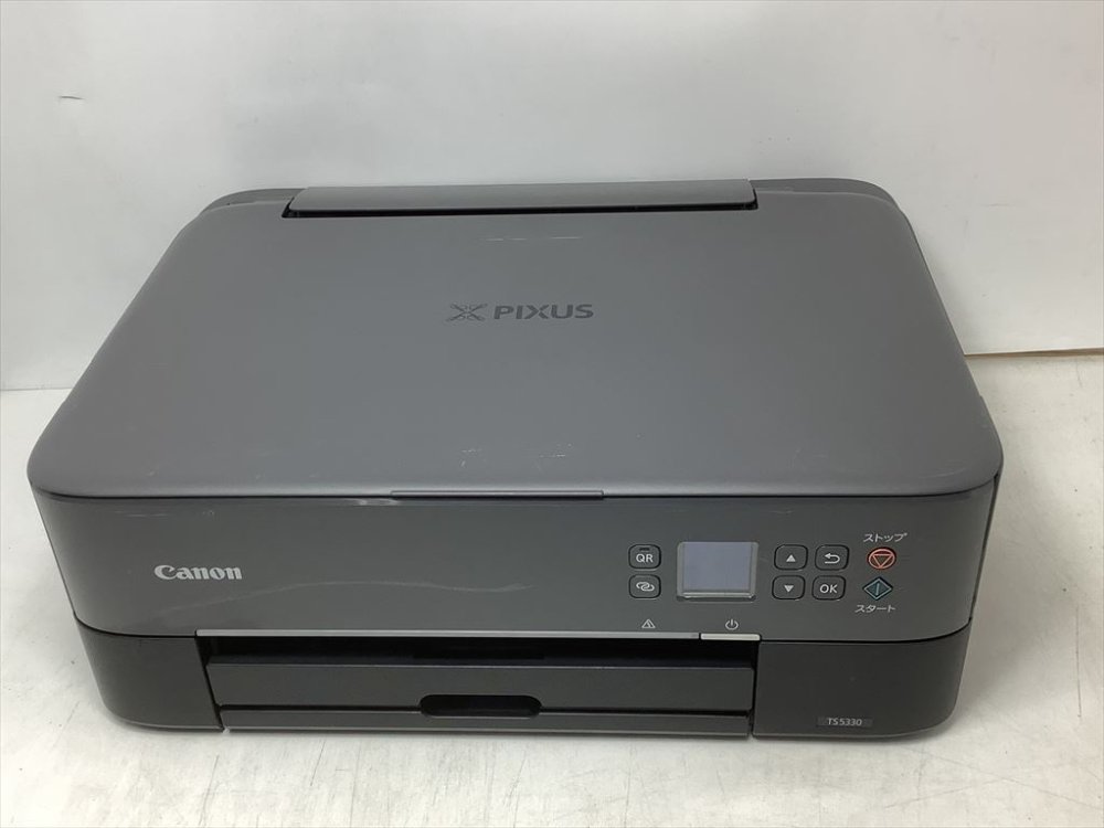 【中古】Canon 印刷工 A4インクジェット練りあわせる機 PIXUS TS5330 黒いこと 2019年模範例 テレ細工物向け