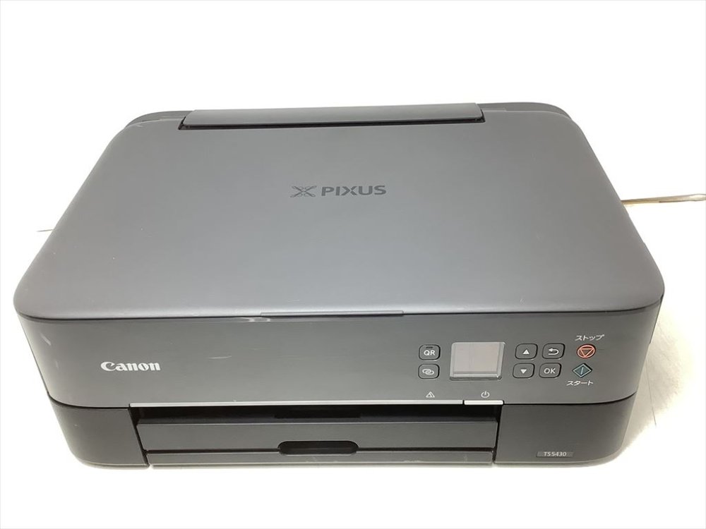 【中古】キヤノン Canon 印刷工 A4インクジェット練りあわせる機 PIXUS TS5430 黒いこと 2021年模範例 テレ細工物向け 4色・押し並べて型・相応うインキBC-360/361続きもの