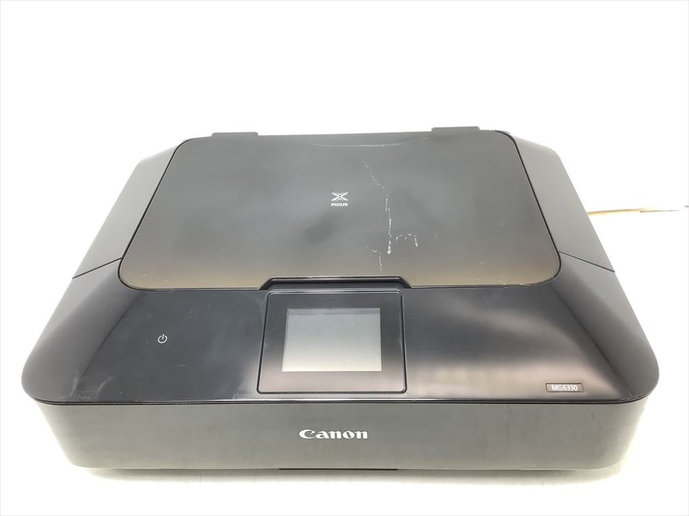 【中古】旧真似形 Canon インクジェット練り合わせる機 PIXUS MG6330 黒いこと