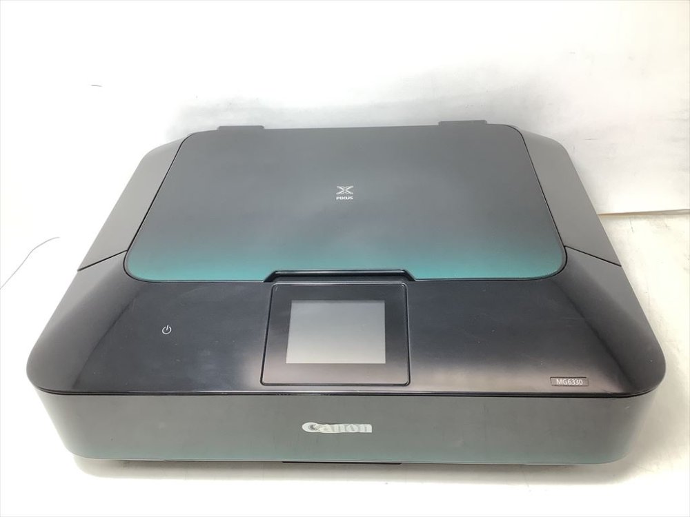 【中古】Canon インクジェット練りあわせる機 PIXUS MG6330 青み