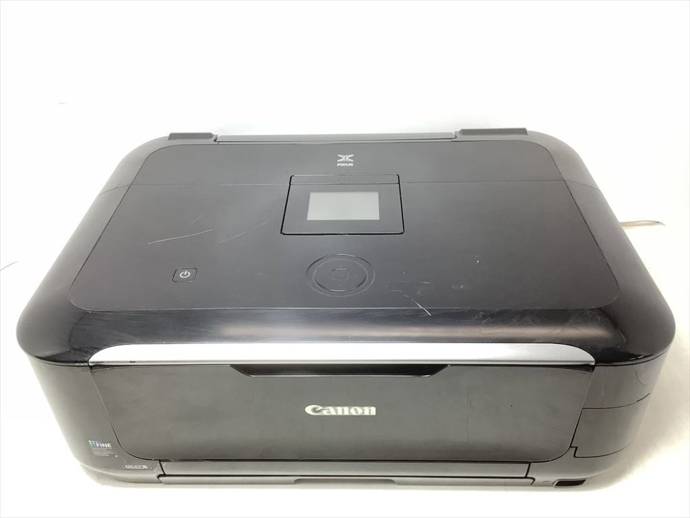 【中古】旧青写真 Canon インクジェット印刷機結びあわせる機 PIXUS MG6230BK 黒いこと