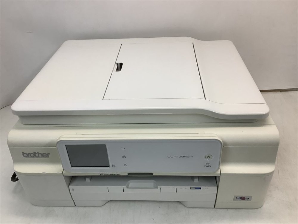 【中古】BROTHER A4インクジェット練りあわせる機 PRIVIO 白模範例 DCP-J952N-W