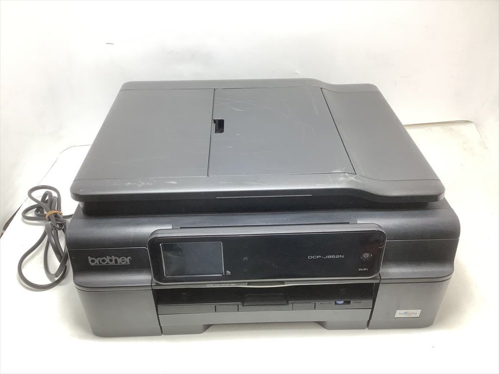 【中古】BROTHER A4インクジェット練りあわせる機 PRIVIO 黒模範例 DCP-J952N-B