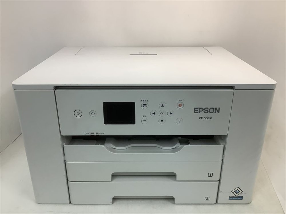 【中古】エプソン プリンター A3ノビ対応ビジネスインクジェットカラー複合機 FAX PX-M6010F コンパクト 1段カセットモデル|プリンター専門店プリゴリくん