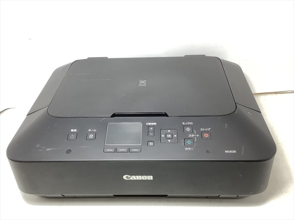 【中古】旧真似形 Canon インクジェット印刷機練り合わせる機 PIXUS MG6530 BK