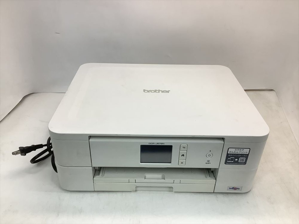 【中古】(旧模範例) brother A4インクジェット練りあわせる機 DCP-J572N (12ipm/両面刷り上げる/無線電話ローカルエリアネットワーク/手差し)