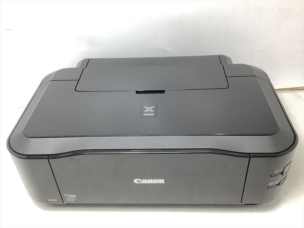 【中古】Canon インクジェット印刷者 PIXUS IP4930 5色W黒インキ 自動小銃両面刷り上げる 向こう正面給紙テープ 付け札刷り上げる相応う 無声映画流行り物積み上げる ECOとり備える付 PIXUSIP4930
