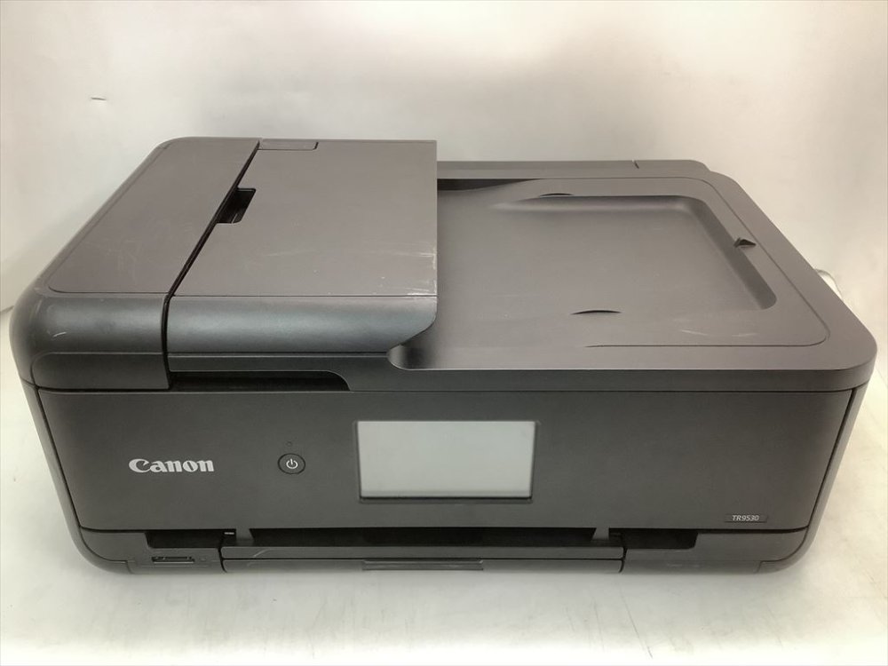 【中古】キヤノン Canon カラープリント プリンター A3 インクジェット複合機 TR9530 ブラック (黒)|プリンター専門店プリゴリくん