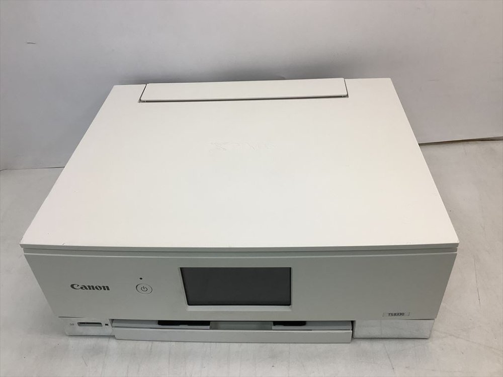 【中古】旧模範例 Canon 印刷工 A4インクジェット練りあわせる機 PIXUS TS8330 白いこと