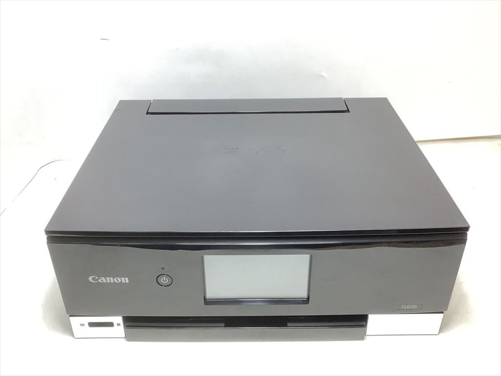 【中古】旧模範例 Canon 印刷工 A4インクジェット練りあわせる機 PIXUS TS8230 黒いこと