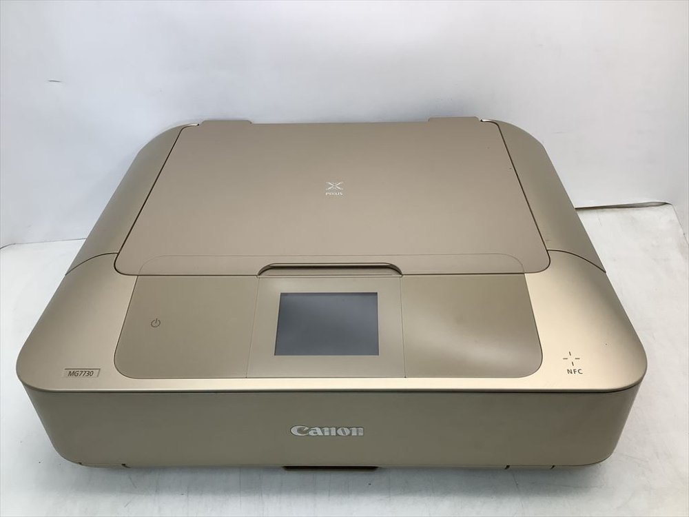 【中古】Canon キヤノン インクジェット練りあわせる機 PIXUSMG7730GL ゴールド