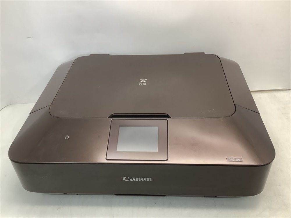 【中古】Canon キヤノンインクジェット練りあわせる機 PIXUS MG7130 BW