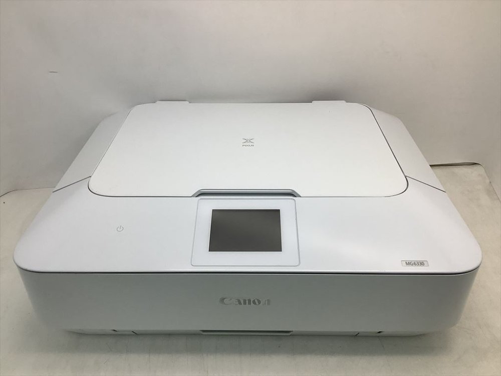 【中古】Canon インクジェット練り合わせる機 PIXUS MG6330 白いこと