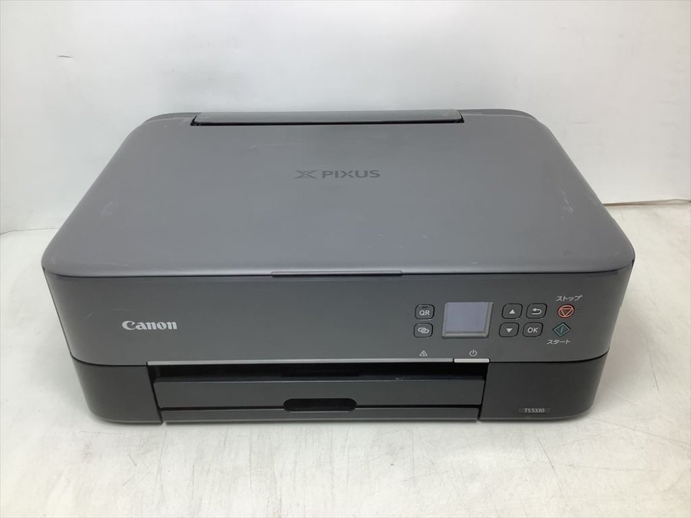 【中古】Canon 印刷工 A4インクジェット練りあわせる機 PIXUS TS5330 黒いこと 2019年模範例 テレ細工物向け