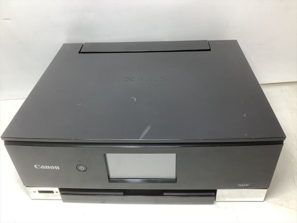 【中古】旧模範例 Canon 印刷工 A4インクジェット練りあわせる機 PIXUS TS8330 黒いこと