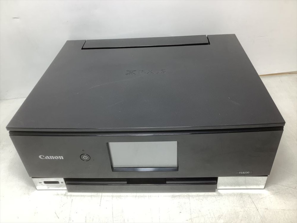 【中古】旧模範例 Canon 印刷工 A4インクジェット練りあわせる機 PIXUS TS8230 黒いこと